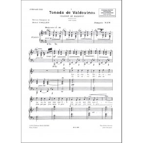 20 Chants Populaires Esp. Vol 1 Chant-Piano